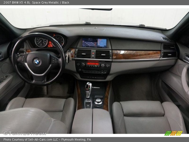 Space Grey Metallic / Black 2007 BMW X5 4.8i