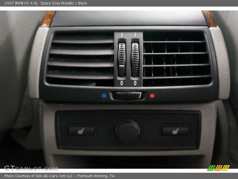 Space Grey Metallic / Black 2007 BMW X5 4.8i