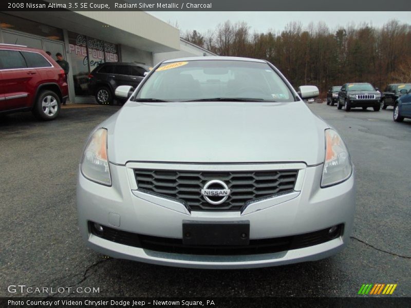 Radiant Silver Metallic / Charcoal 2008 Nissan Altima 3.5 SE Coupe