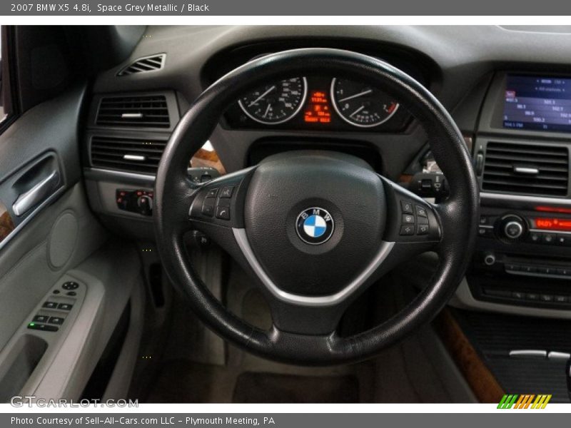 Space Grey Metallic / Black 2007 BMW X5 4.8i