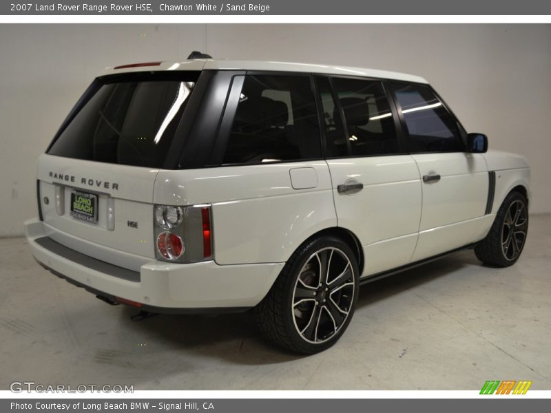 Chawton White / Sand Beige 2007 Land Rover Range Rover HSE