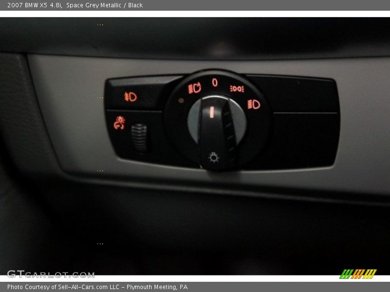 Space Grey Metallic / Black 2007 BMW X5 4.8i