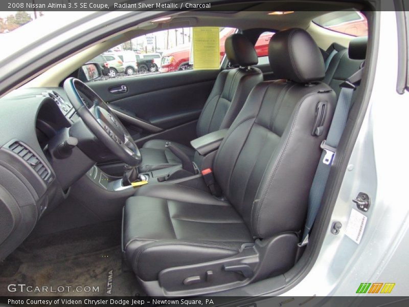 Front Seat of 2008 Altima 3.5 SE Coupe