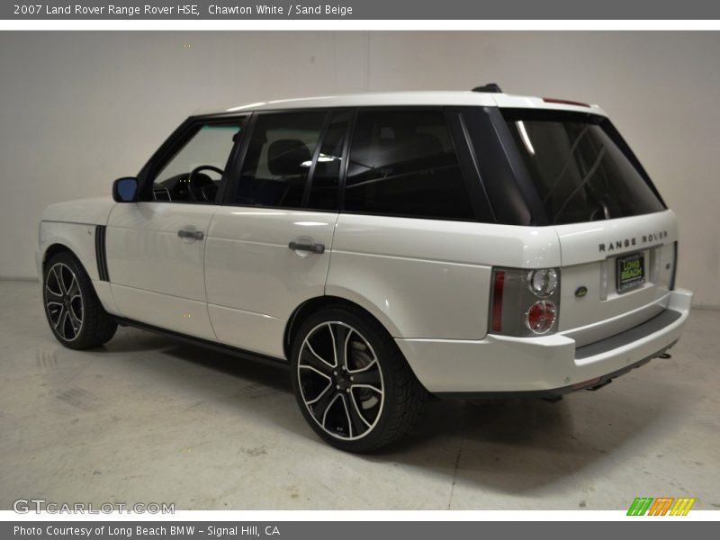 Chawton White / Sand Beige 2007 Land Rover Range Rover HSE