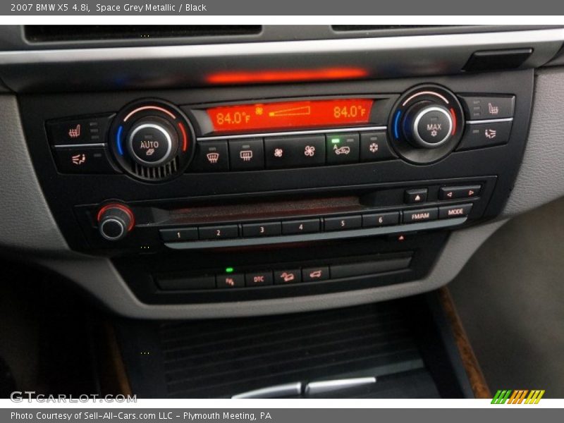 Space Grey Metallic / Black 2007 BMW X5 4.8i
