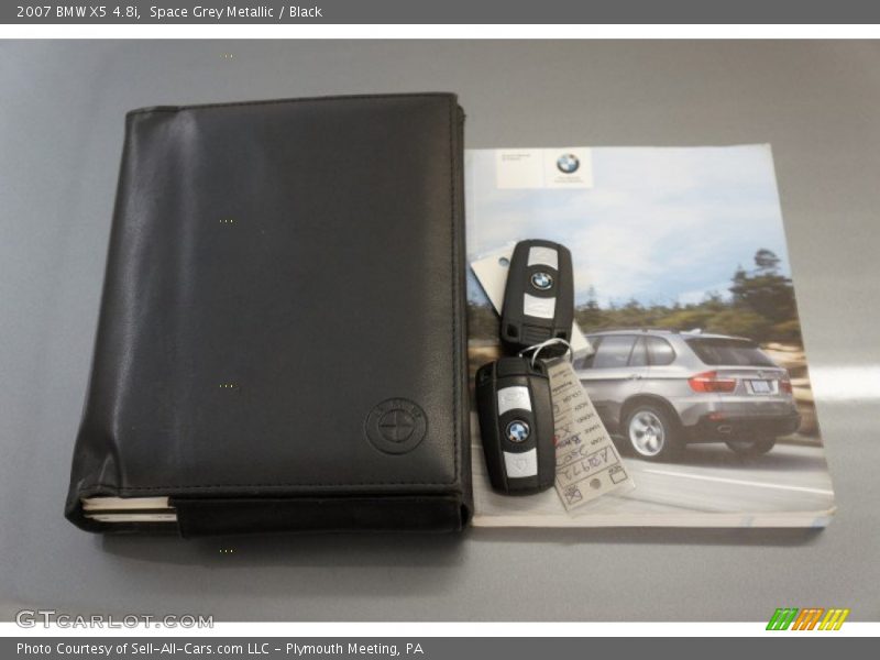 Space Grey Metallic / Black 2007 BMW X5 4.8i