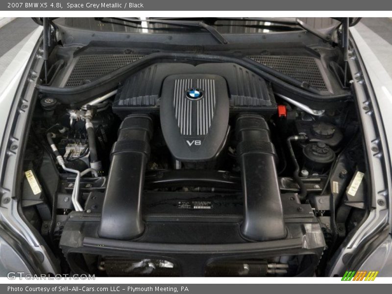 Space Grey Metallic / Black 2007 BMW X5 4.8i