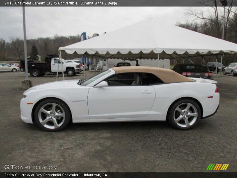  2015 Camaro LT/RS Convertible Summit White