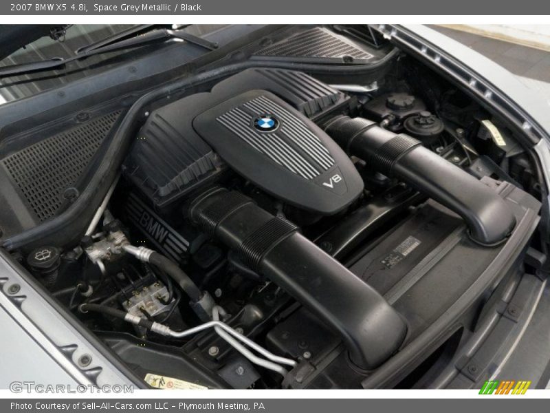 Space Grey Metallic / Black 2007 BMW X5 4.8i