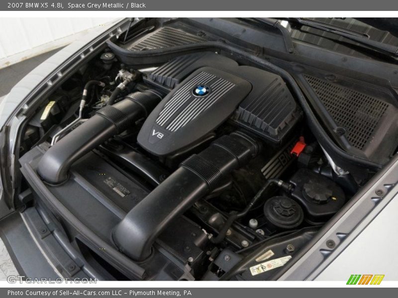 Space Grey Metallic / Black 2007 BMW X5 4.8i