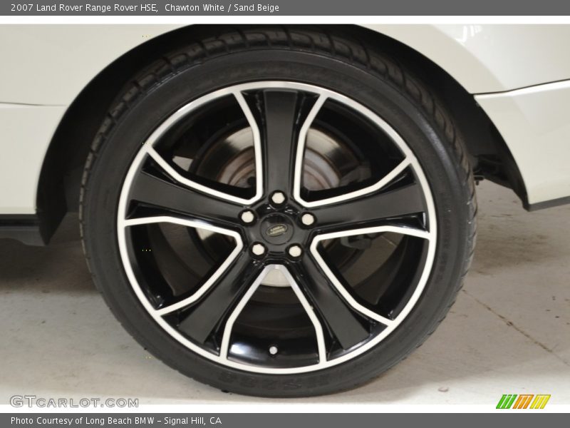 Chawton White / Sand Beige 2007 Land Rover Range Rover HSE