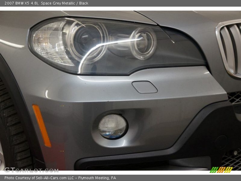 Space Grey Metallic / Black 2007 BMW X5 4.8i