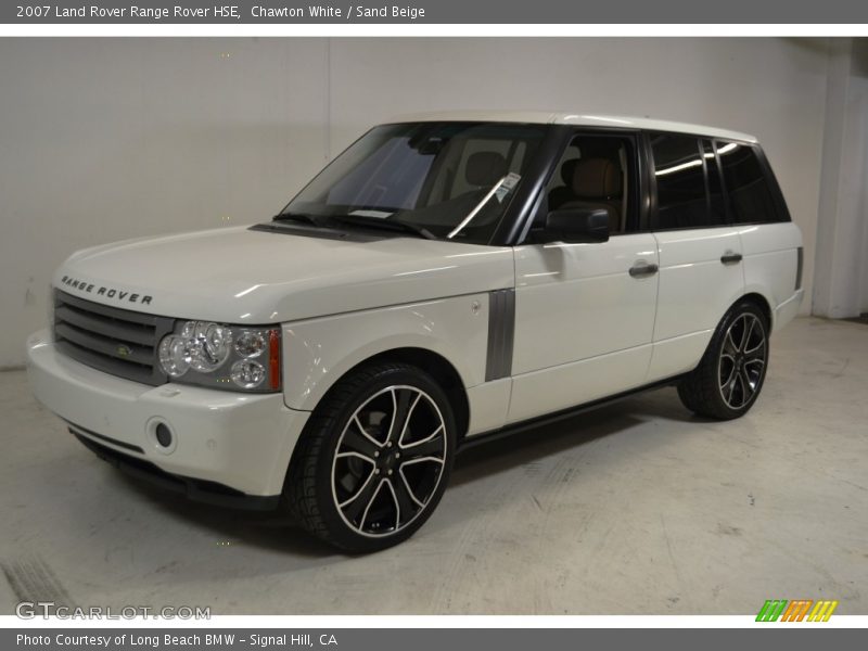 Chawton White / Sand Beige 2007 Land Rover Range Rover HSE