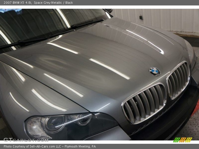 Space Grey Metallic / Black 2007 BMW X5 4.8i