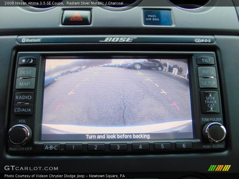 Radiant Silver Metallic / Charcoal 2008 Nissan Altima 3.5 SE Coupe