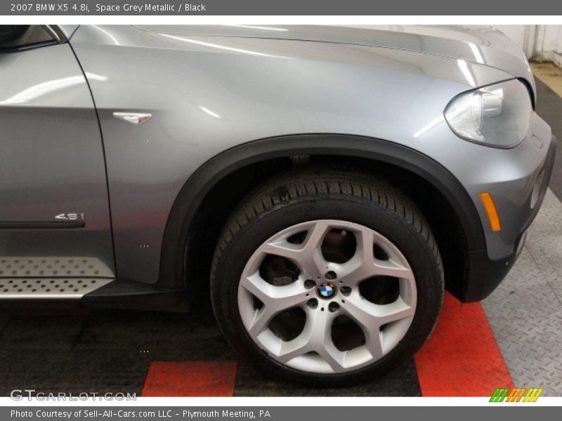 Space Grey Metallic / Black 2007 BMW X5 4.8i