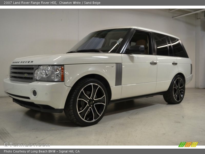 Chawton White / Sand Beige 2007 Land Rover Range Rover HSE