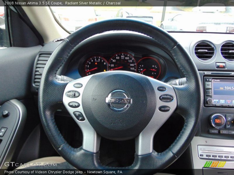 Radiant Silver Metallic / Charcoal 2008 Nissan Altima 3.5 SE Coupe