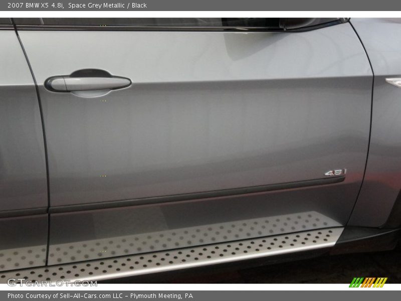 Space Grey Metallic / Black 2007 BMW X5 4.8i