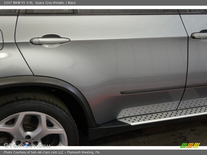 Space Grey Metallic / Black 2007 BMW X5 4.8i