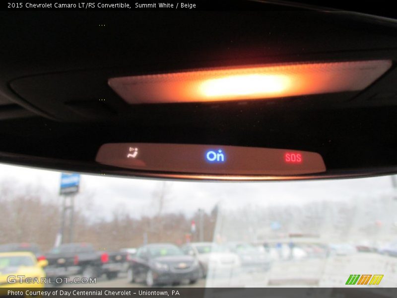 Summit White / Beige 2015 Chevrolet Camaro LT/RS Convertible