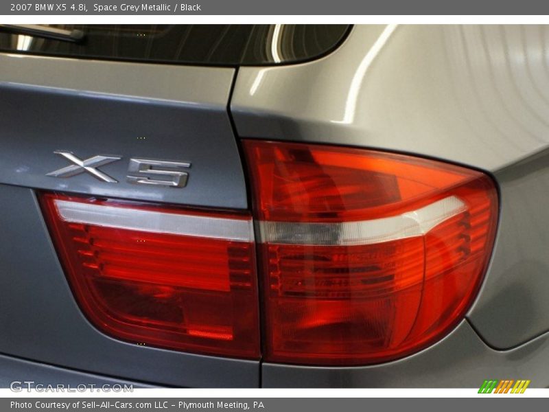 Space Grey Metallic / Black 2007 BMW X5 4.8i
