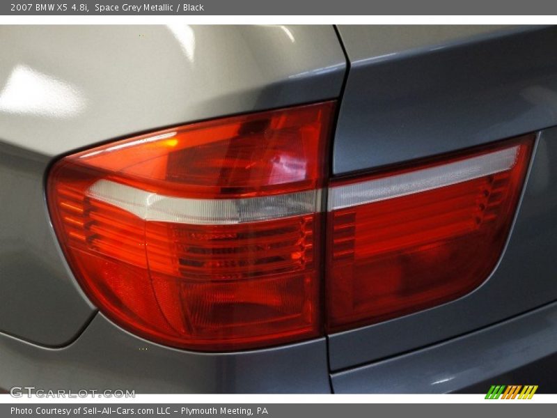 Space Grey Metallic / Black 2007 BMW X5 4.8i