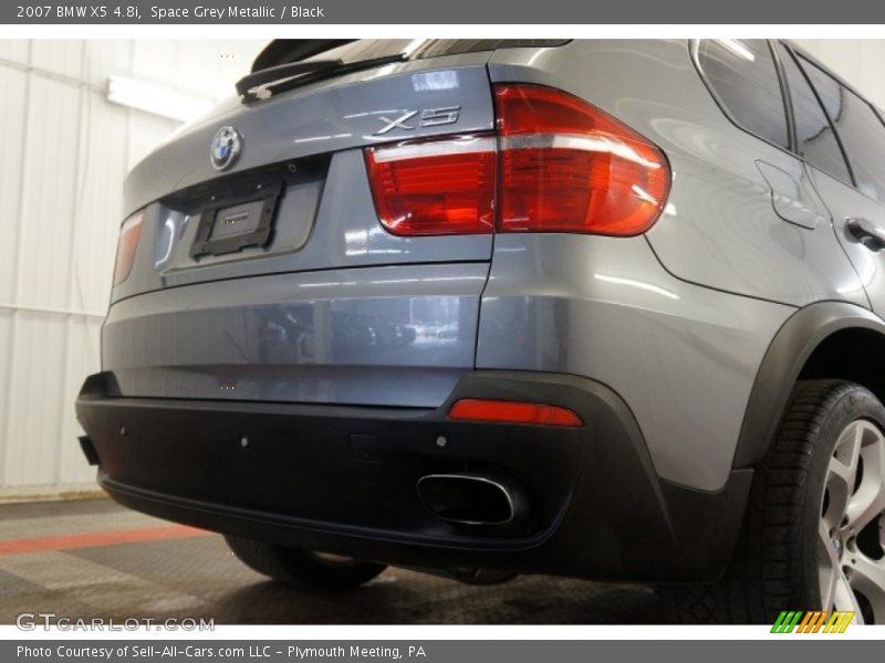 Space Grey Metallic / Black 2007 BMW X5 4.8i