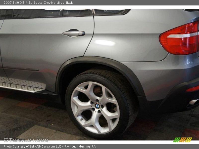Space Grey Metallic / Black 2007 BMW X5 4.8i