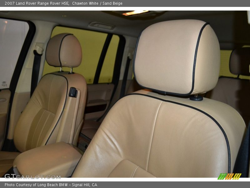 Chawton White / Sand Beige 2007 Land Rover Range Rover HSE