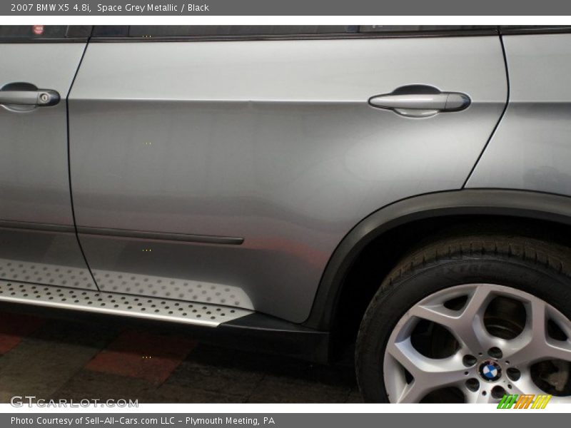 Space Grey Metallic / Black 2007 BMW X5 4.8i