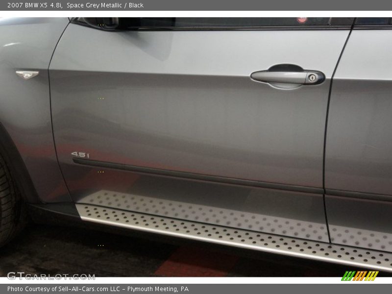 Space Grey Metallic / Black 2007 BMW X5 4.8i