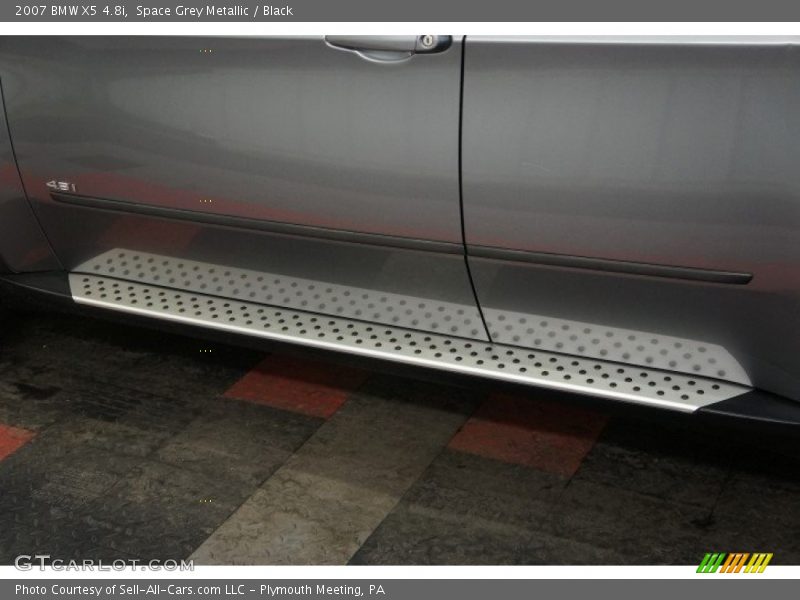 Space Grey Metallic / Black 2007 BMW X5 4.8i