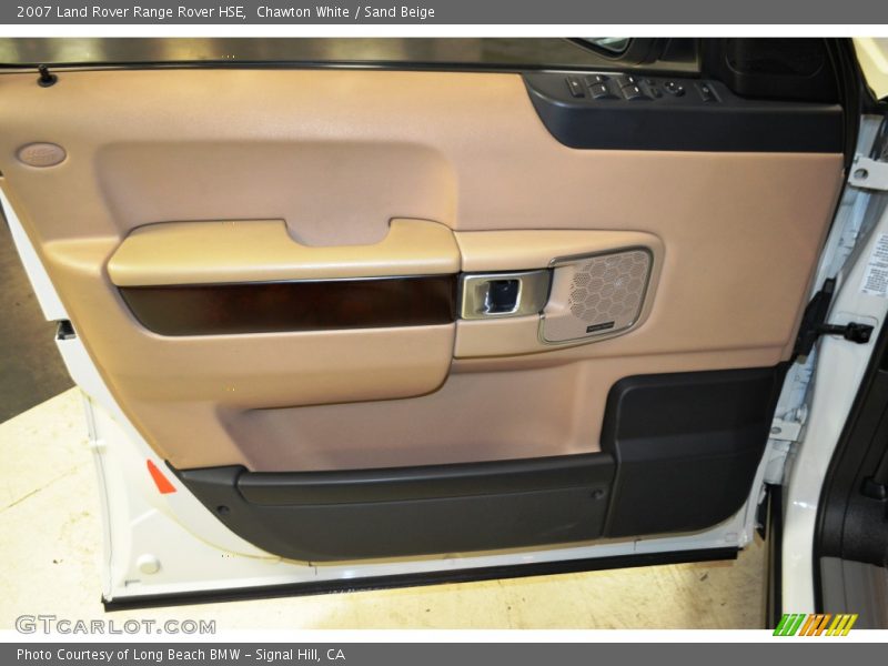 Chawton White / Sand Beige 2007 Land Rover Range Rover HSE
