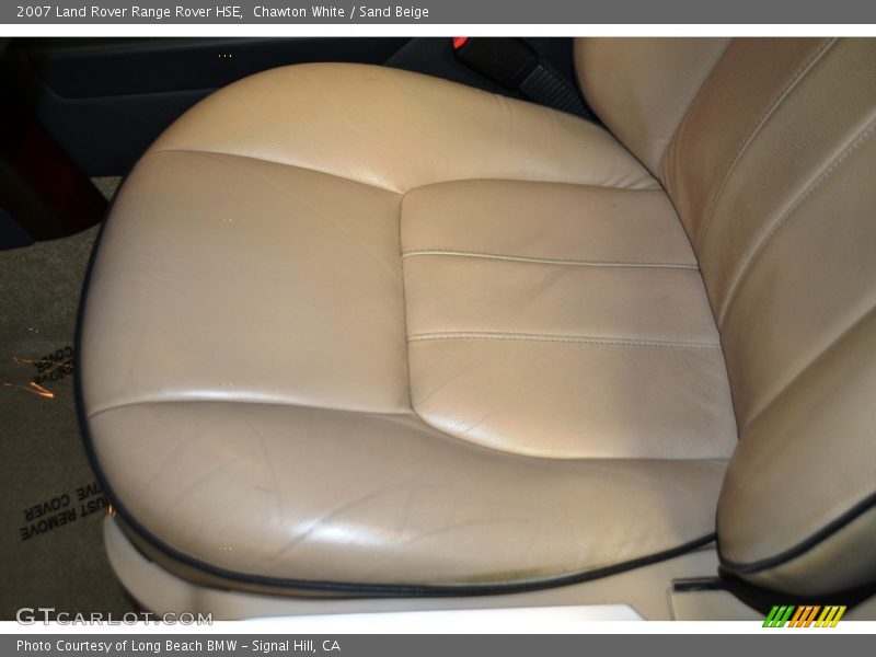 Chawton White / Sand Beige 2007 Land Rover Range Rover HSE