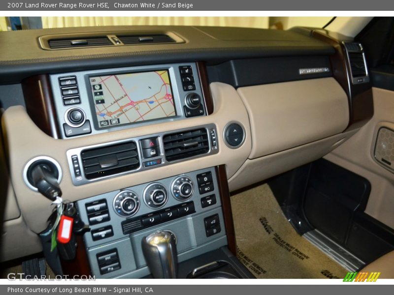Chawton White / Sand Beige 2007 Land Rover Range Rover HSE