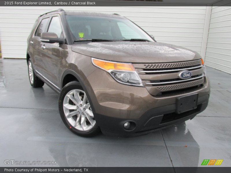 Caribou / Charcoal Black 2015 Ford Explorer Limited
