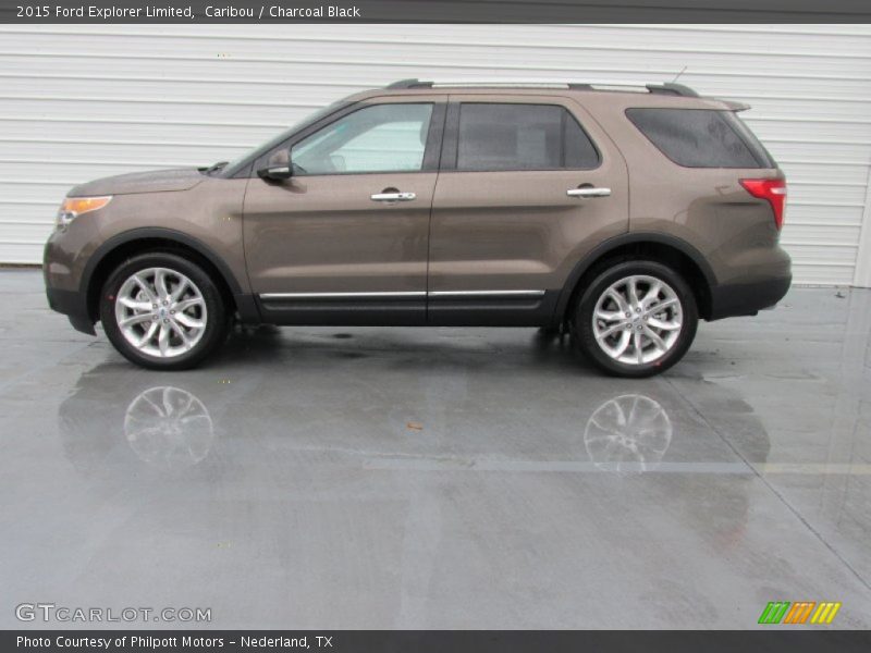 Caribou / Charcoal Black 2015 Ford Explorer Limited