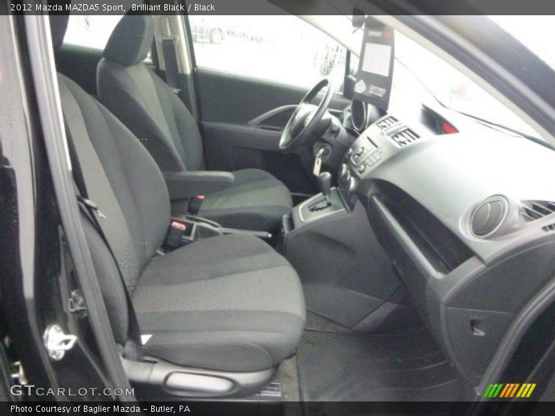 Brilliant Black / Black 2012 Mazda MAZDA5 Sport