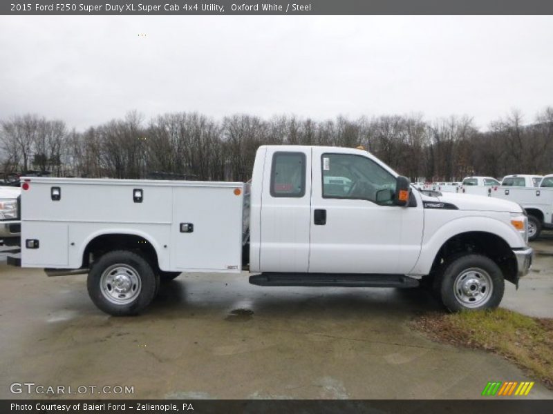 Oxford White / Steel 2015 Ford F250 Super Duty XL Super Cab 4x4 Utility