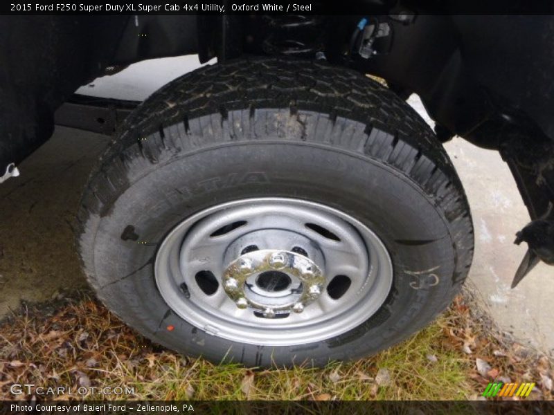 Oxford White / Steel 2015 Ford F250 Super Duty XL Super Cab 4x4 Utility