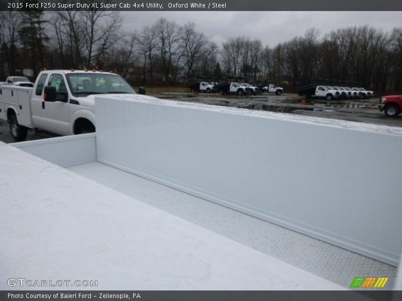 Oxford White / Steel 2015 Ford F250 Super Duty XL Super Cab 4x4 Utility