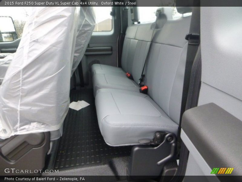 Oxford White / Steel 2015 Ford F250 Super Duty XL Super Cab 4x4 Utility