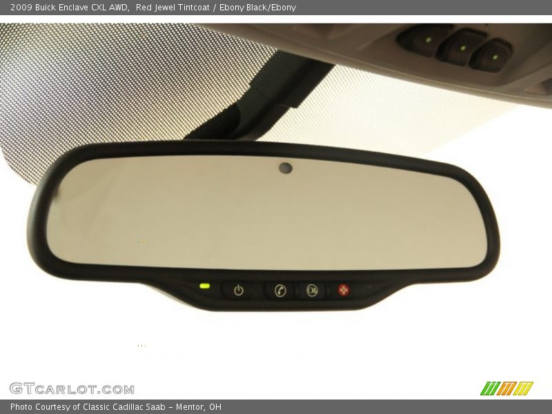 Red Jewel Tintcoat / Ebony Black/Ebony 2009 Buick Enclave CXL AWD