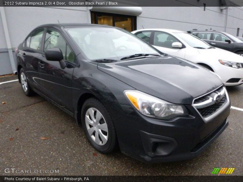 Front 3/4 View of 2012 Impreza 2.0i 4 Door