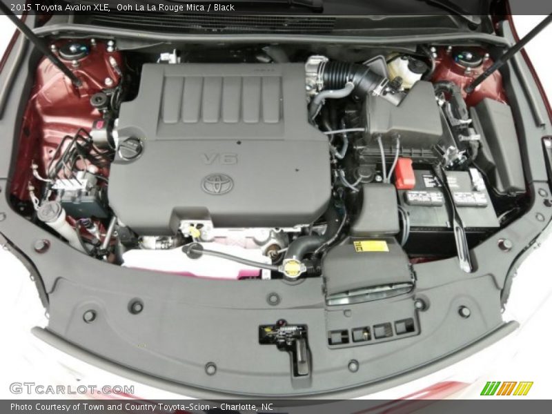 Ooh La La Rouge Mica / Black 2015 Toyota Avalon XLE
