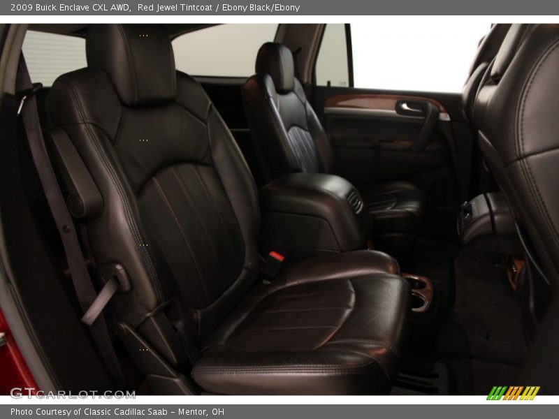 Red Jewel Tintcoat / Ebony Black/Ebony 2009 Buick Enclave CXL AWD