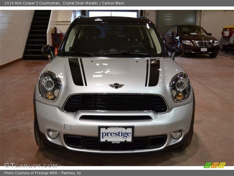 Crystal Silver Metallic / Carbon Black 2014 Mini Cooper S Countryman