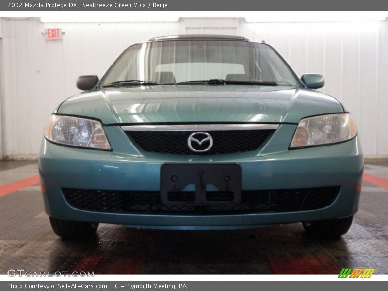 Seabreeze Green Mica / Beige 2002 Mazda Protege DX