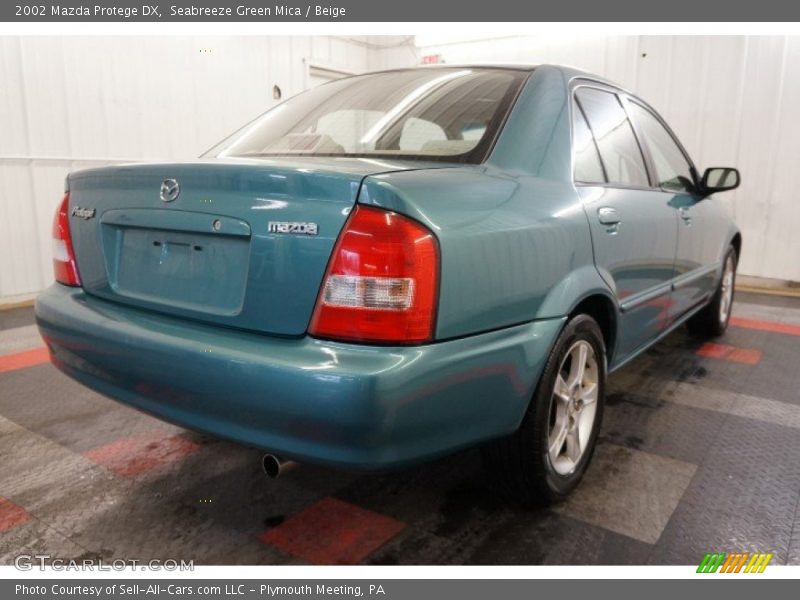 Seabreeze Green Mica / Beige 2002 Mazda Protege DX